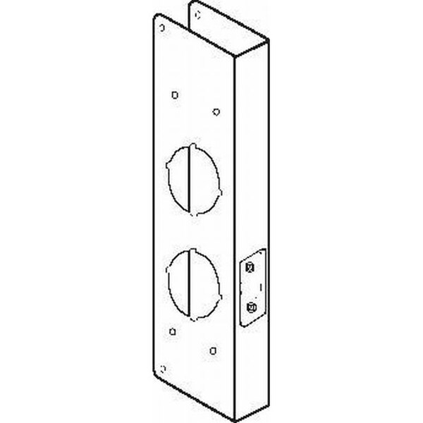 Classic Wrap Around for Best 93KV and Mas-Hamilton Power Levers with 2-3/4" Backset and 1-3/4" Door